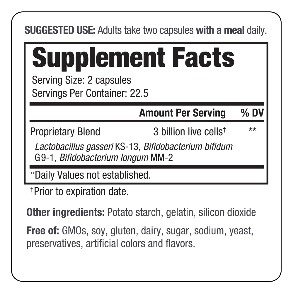 Kyolic Kyo-Dophilus Daily Probiotic – Immune Health & Digestive Support