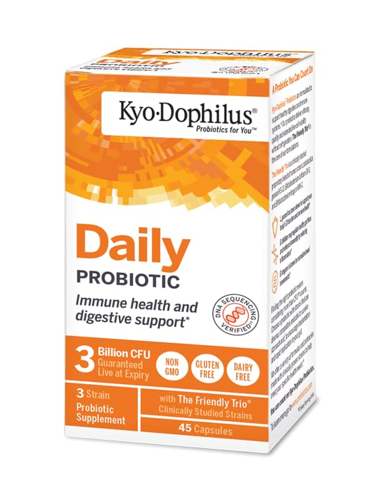 Kyolic Kyo-Dophilus Daily Probiotic – Immune Health & Digestive Support