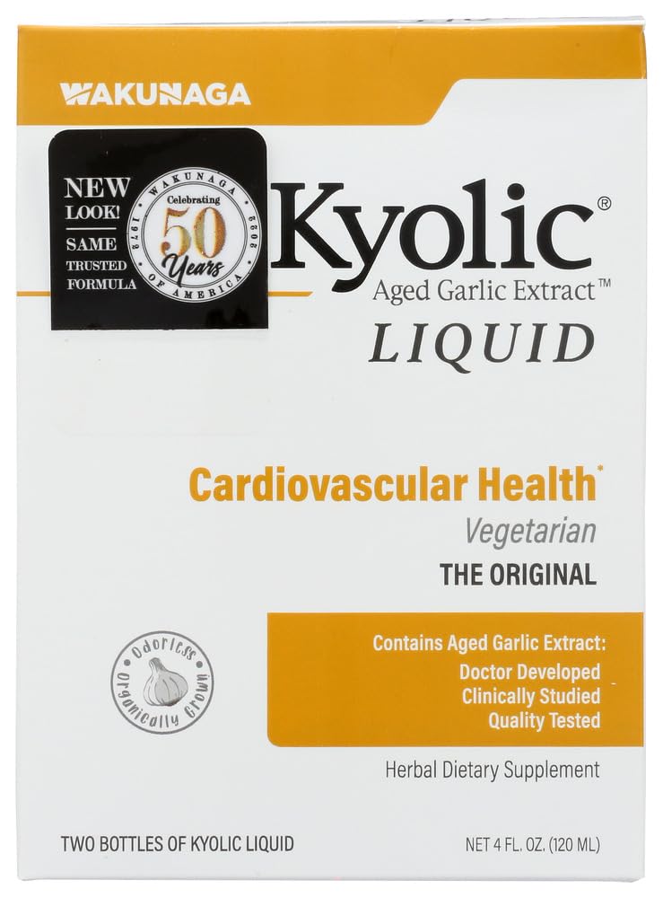 KYOLIC Liquid Plain 4 oz – 2x 2 oz Bottles | Circulation & Immune Support