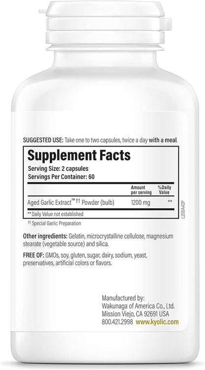KYOLIC Kyolic Reserve 0.35 lb – Aged Garlic Extract Supplement