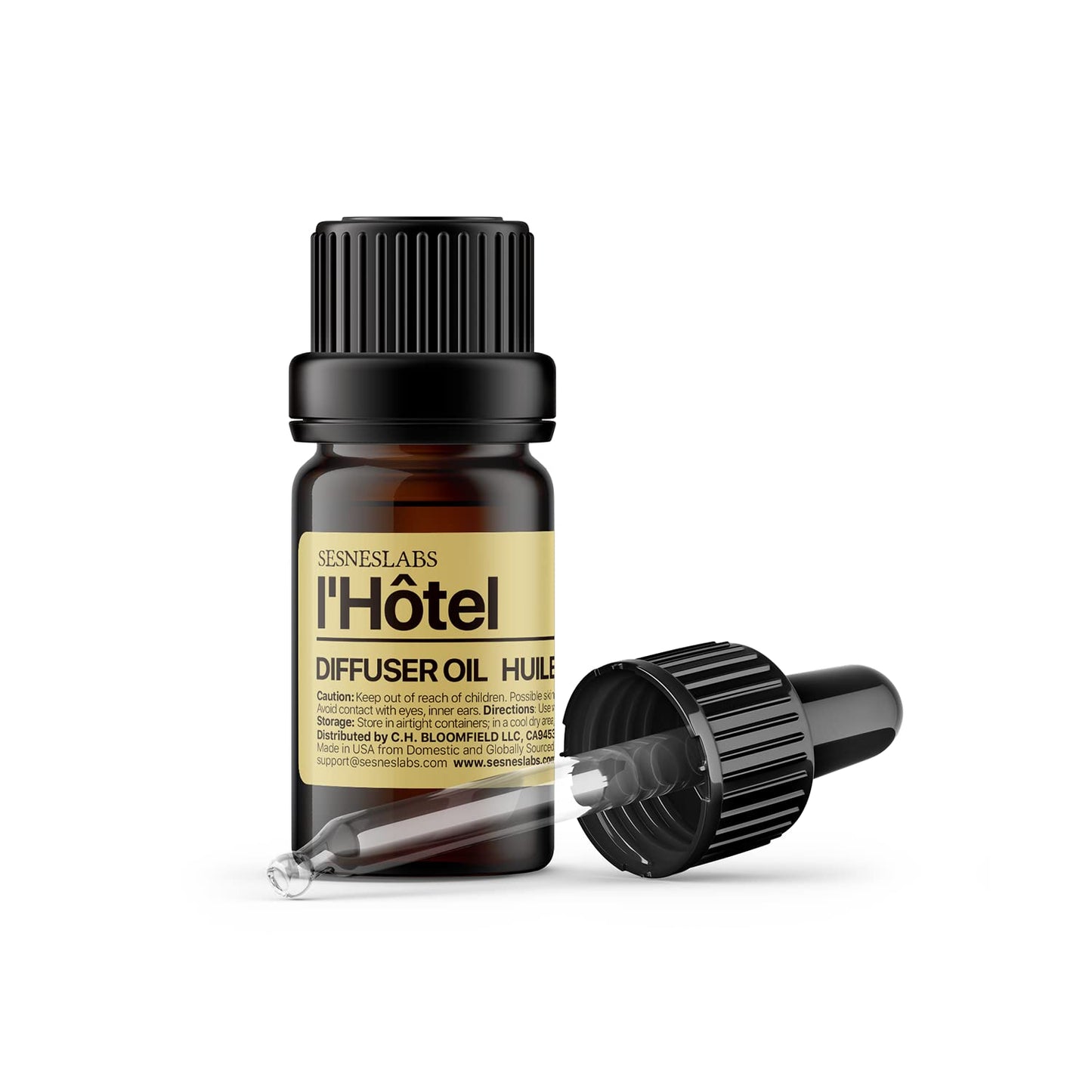 l'Hotel Diffuser Oil – White Floral Citrus Scent | Neroli & Green Tea Blend