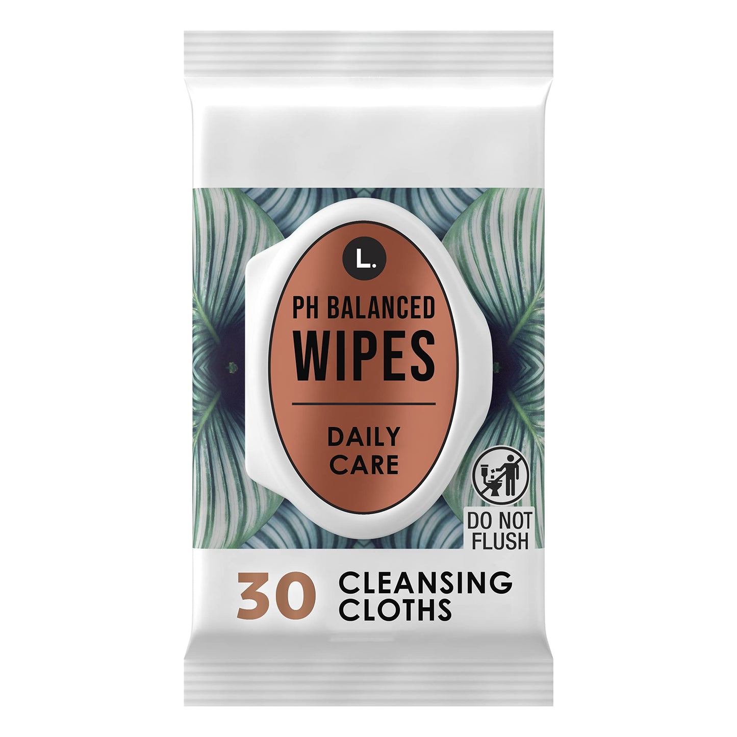L. pH Balanced Wipes – Fragrance Free, 30 ct | Daily Gentle Care, Hypoallergenic