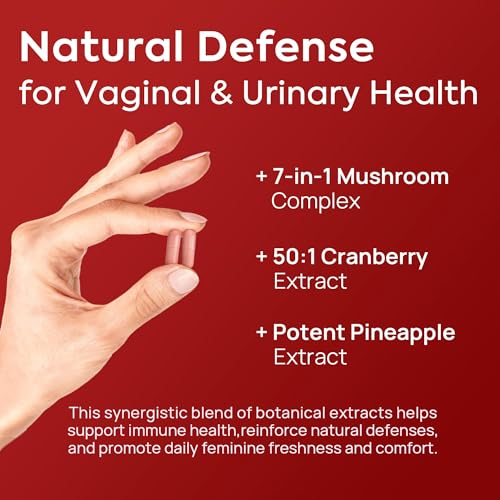 Vaginal Probiotics for Women - pH Balance, Odor Control, Flora, Immune Support - 60 CT