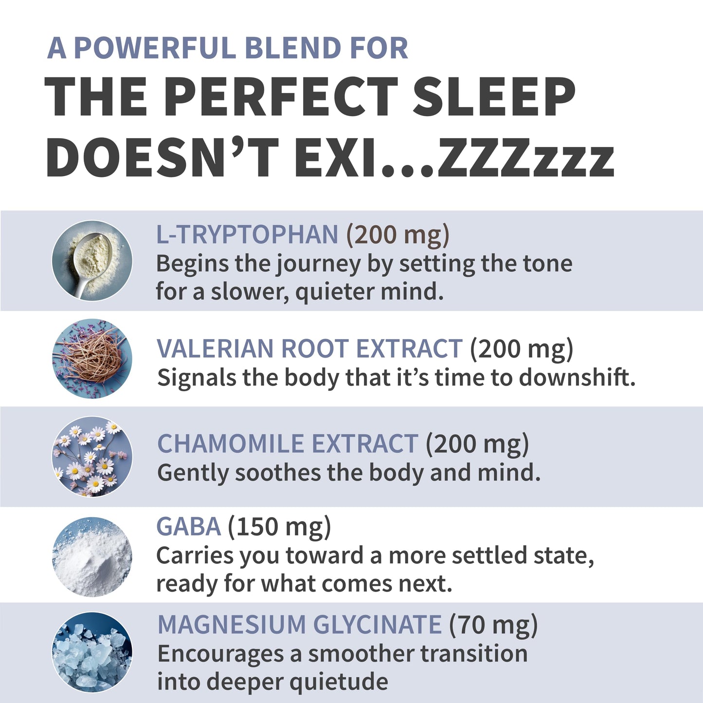 12-in-1 Sleep Support Capsules – Melatonin-Free, Non-Habit Forming (90 Caps)