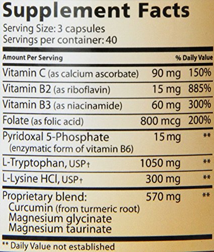 Lidtke Technologies L-Tryptophan Complete Capsules – 120 Count