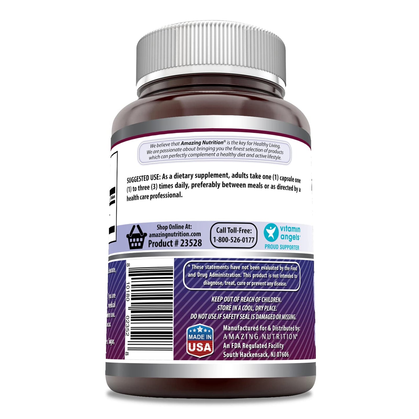 Amazing Formulas L-Tyrosine 500mg | 180 Capsules | Made in USA