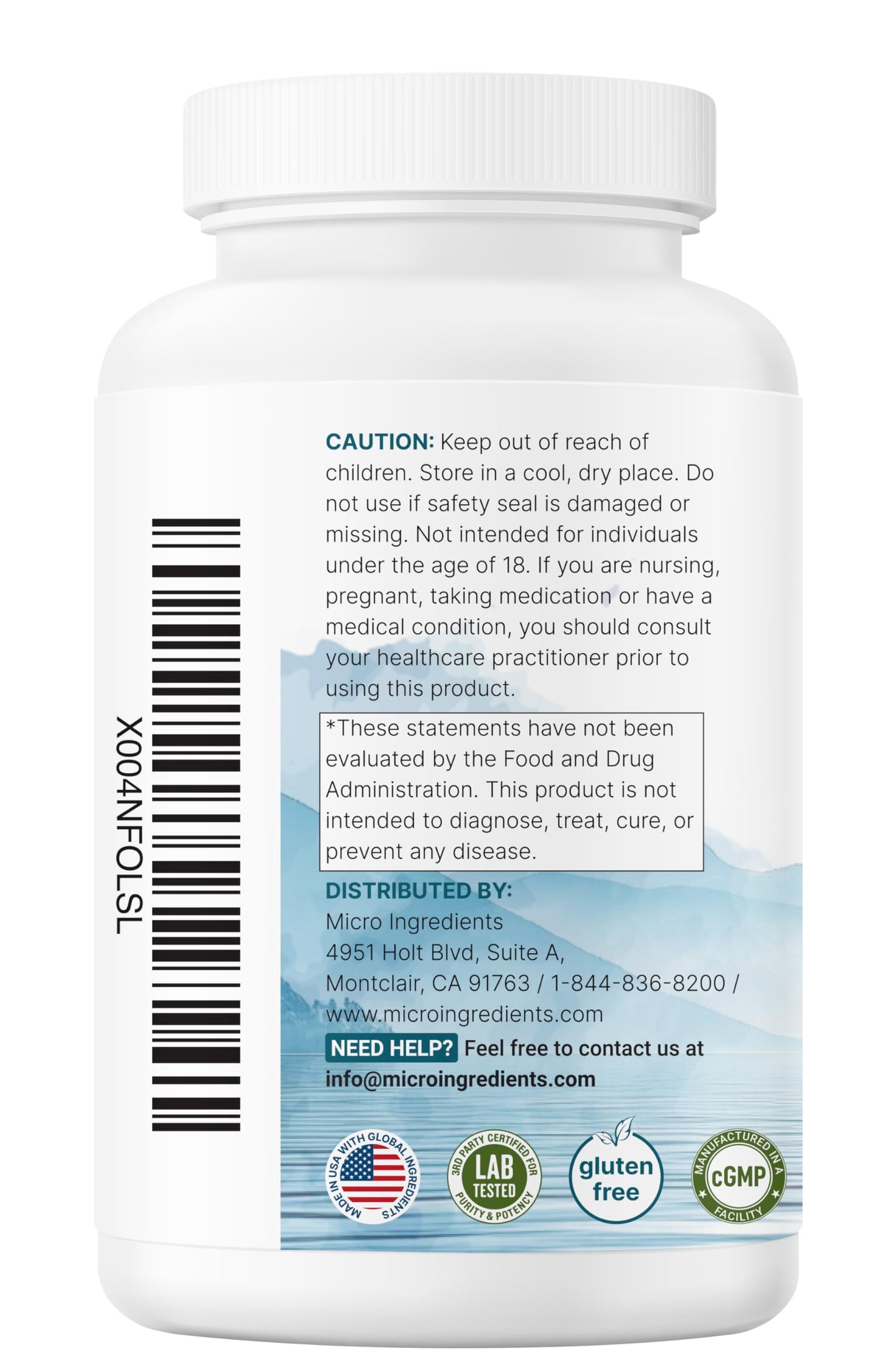 Pure Magnesium Glycinate 1,000mg | 300 Capsules | Chelated for Maximum Absorption + Vitamin C