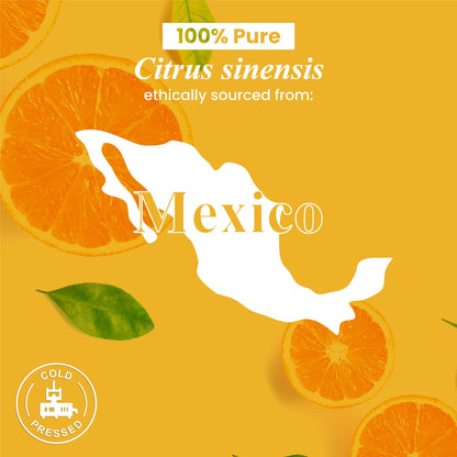 Handcraft Blends Orange Essential Oil – 4 oz | 100% Pure & Natural, Premium Grade