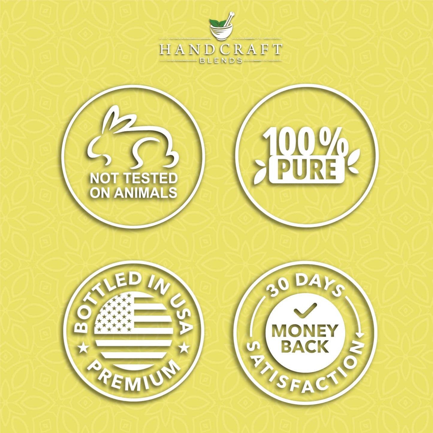 Handcraft Blends Lemon Essential Oil – 4 oz, 100% Pure & Natural | Premium Grade for Diffuser, Aromatherapy, Skin, Massage, Candle & Soap