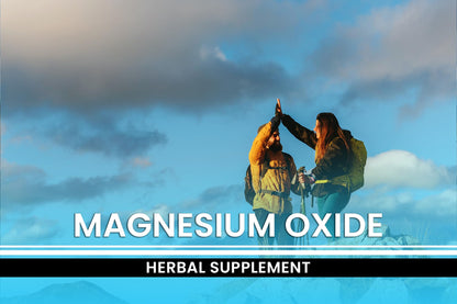 Magnesium Oxide Capsules | Pure Original Ingredients – No Fillers, Lab Verified, 365 Capsules