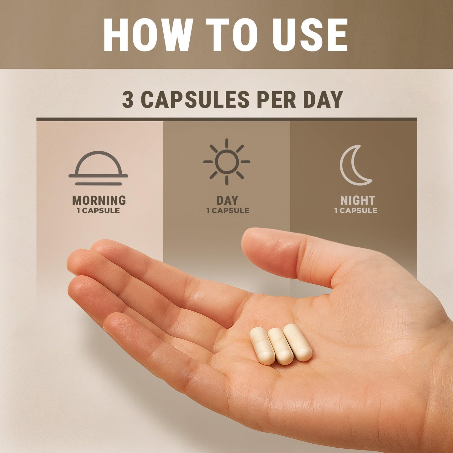 Evening Mushroom Capsules – Relaxation & Sleep (60 Caps)