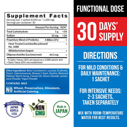LABO Nutrition GASTRICELL – Probiotic Support for Acid Reflux & Gastric Comfort | Made in Japan