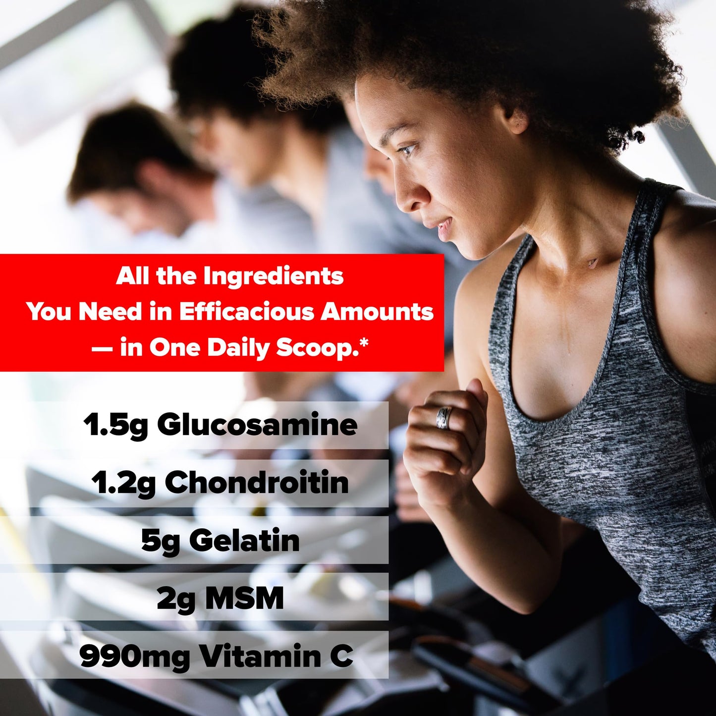 Labrada Elastijoint Fruit Punch – Glucosamine Joint Support Powder (Gluten-Free)