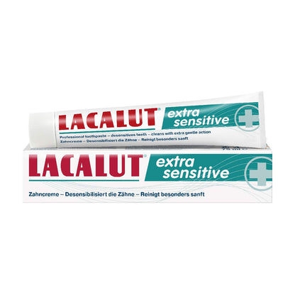 LACALUT Extra Sensitive Toothpaste – Repair & Protect Sensitive Teeth (2.5 oz)