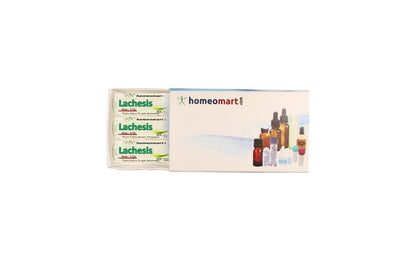 Homeomart.com Lachesis Homeopathy Pellets (Pills) 30C Potency – Pack of 3