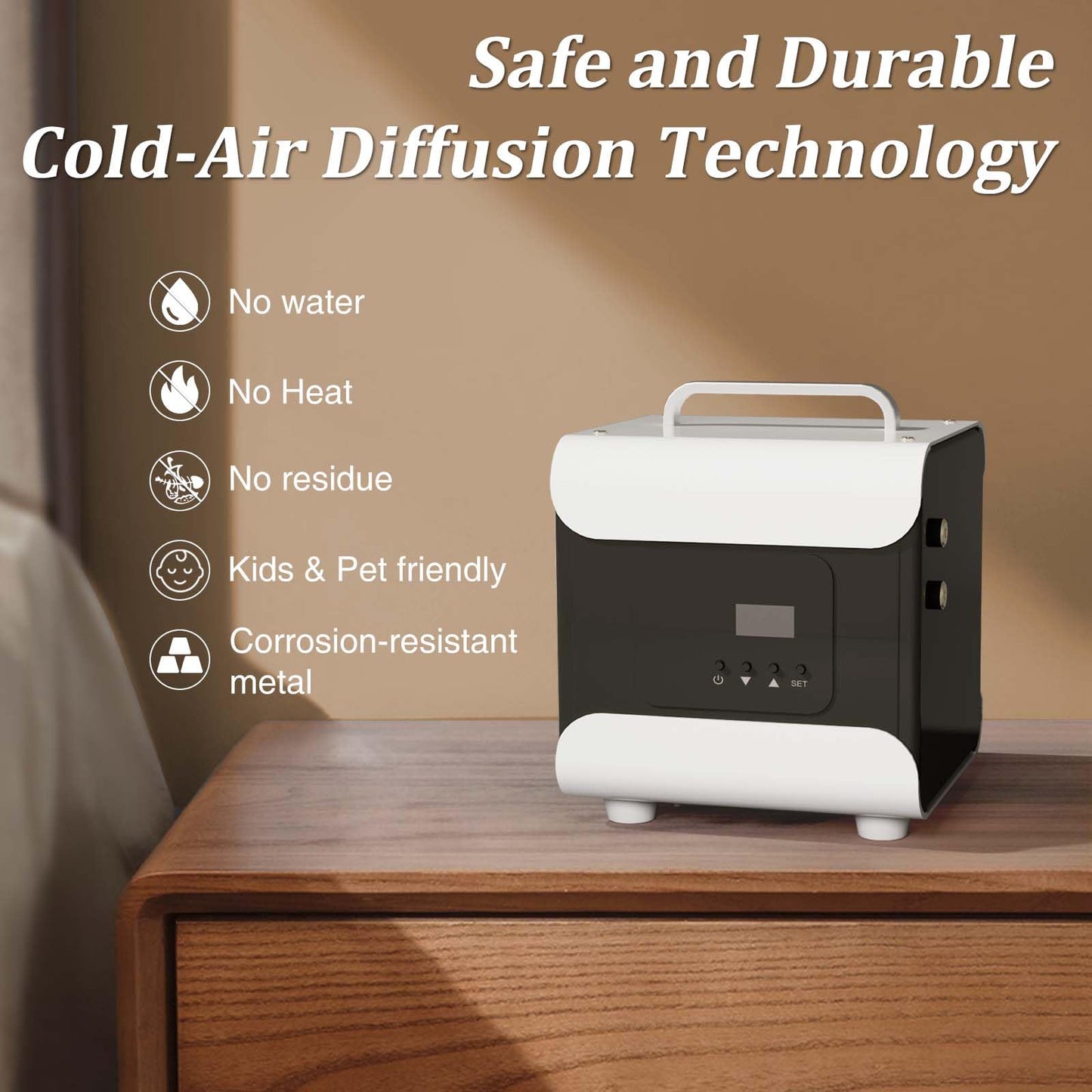 Lacidoll Whole House HVAC Scent Diffuser – 5,000 Sq Ft Coverage & App Control