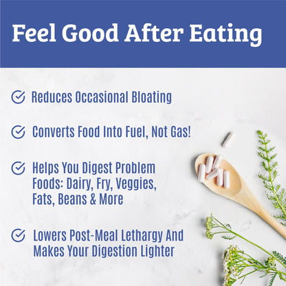 Best Digestive Enzymes for Women & Men – Lactase, Lipase, Amylase, Bromelain | Gallbladder Support