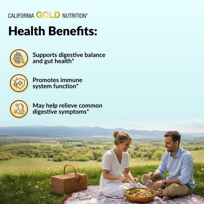 California Gold Nutrition LactoBif® 30 Probiotics – 30 Billion CFU, 60 Veggie Capsules | FloraFIT Probiotics by Danisco