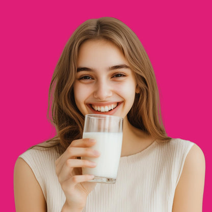 LactoJoy Forte Lactase Capsules - 28,000 FCC, Lactose Intolerance Relief, Vegan, Made in Germany