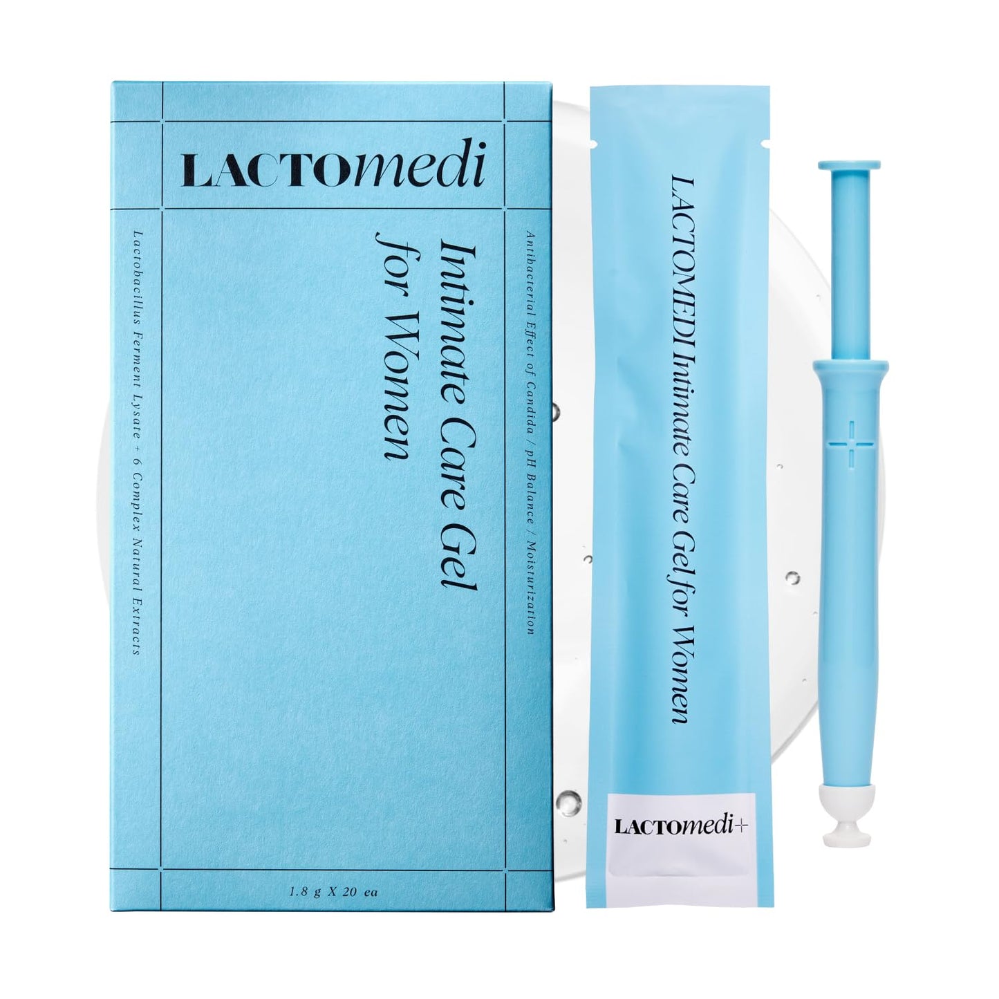 LACTOMEDI Intimate Care Gel | 20-Day Probiotic Care Pack for pH Balance & BV Support