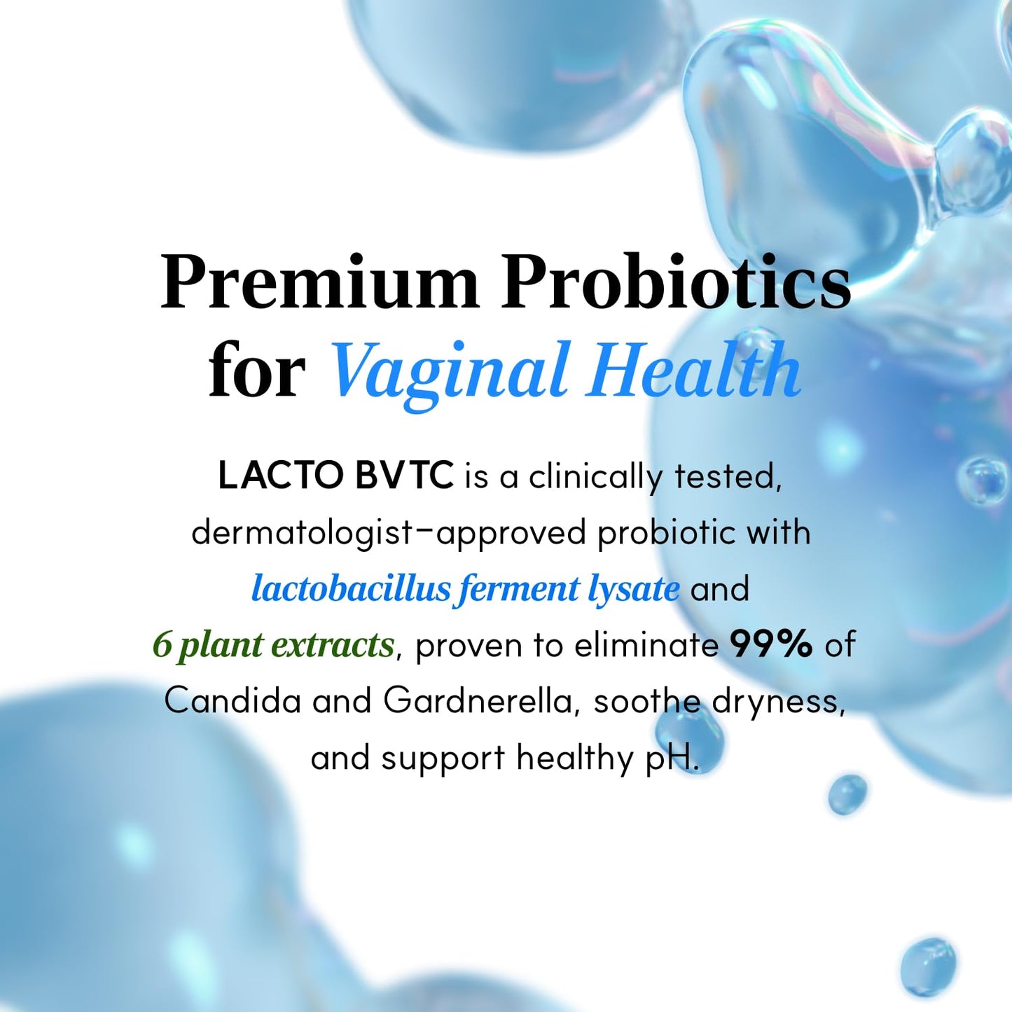 LACTOMEDI Intimate Care Gel | 5-Day Probiotic Care Package for pH Balance & Odor Control