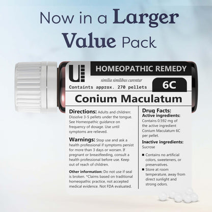 Conium Maculatum 6C Homeopathic Remedy, 270 Pellets | Urenus