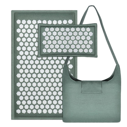 LadyRosian Acupressure Set for Back & Neck Pain Relief – Mat & Pillow