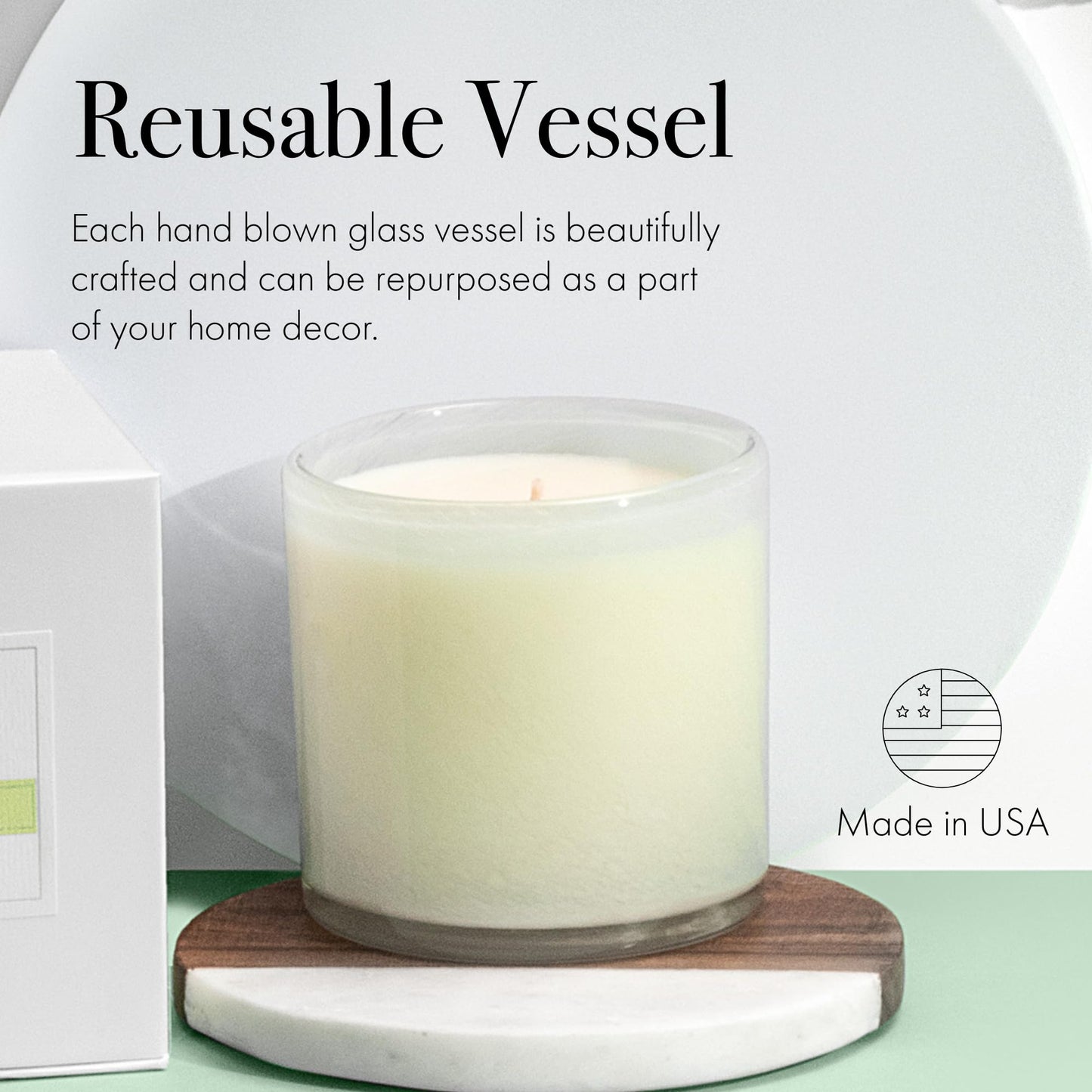 LAFCO New York Signature Candle Celery Thyme – 15.5 oz, 90-Hour Burn, USA Made