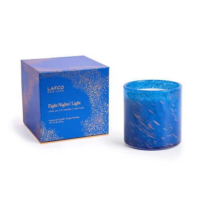 LAFCO New York Holiday Signature Candle: Eight Nights' Light, 15.5 oz — USA Made