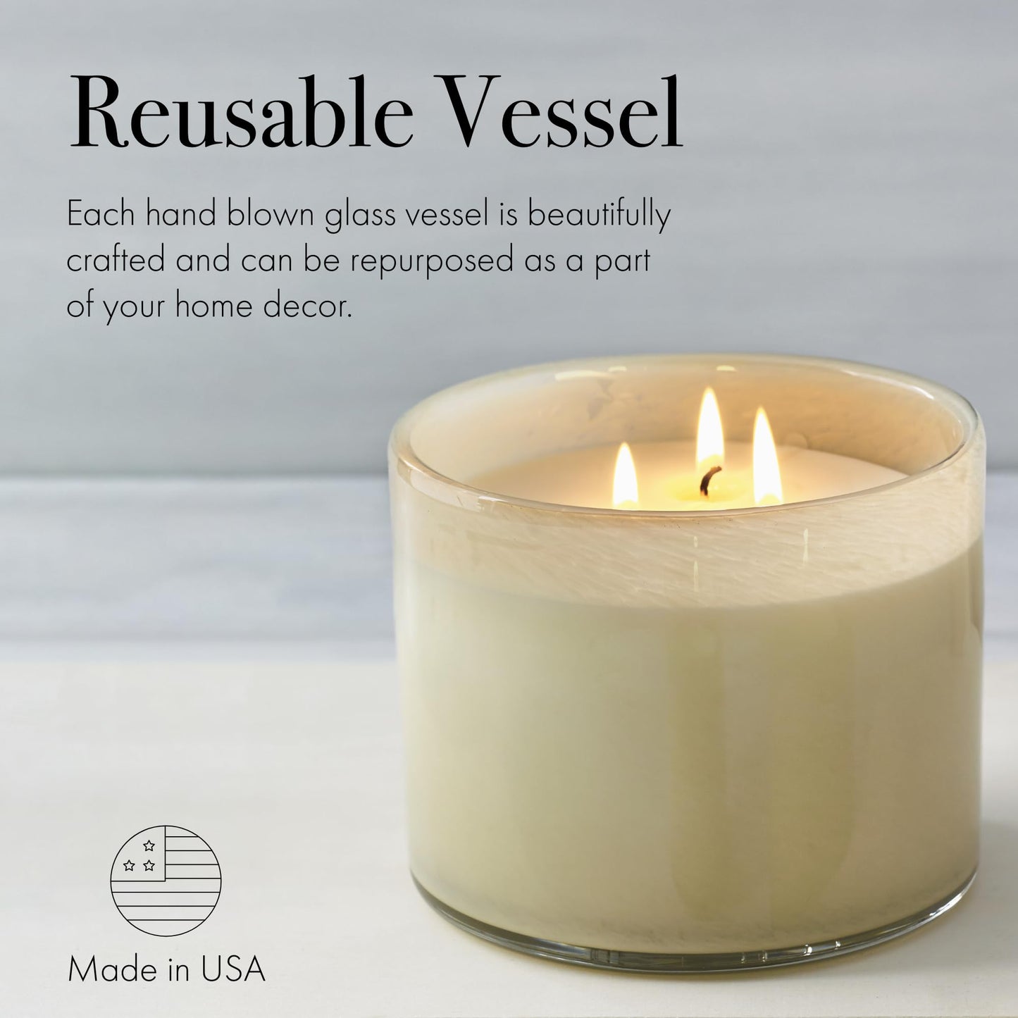 LAFCO New York Chamomile Lavender 3-Wick Candle – 30 oz, USA Made