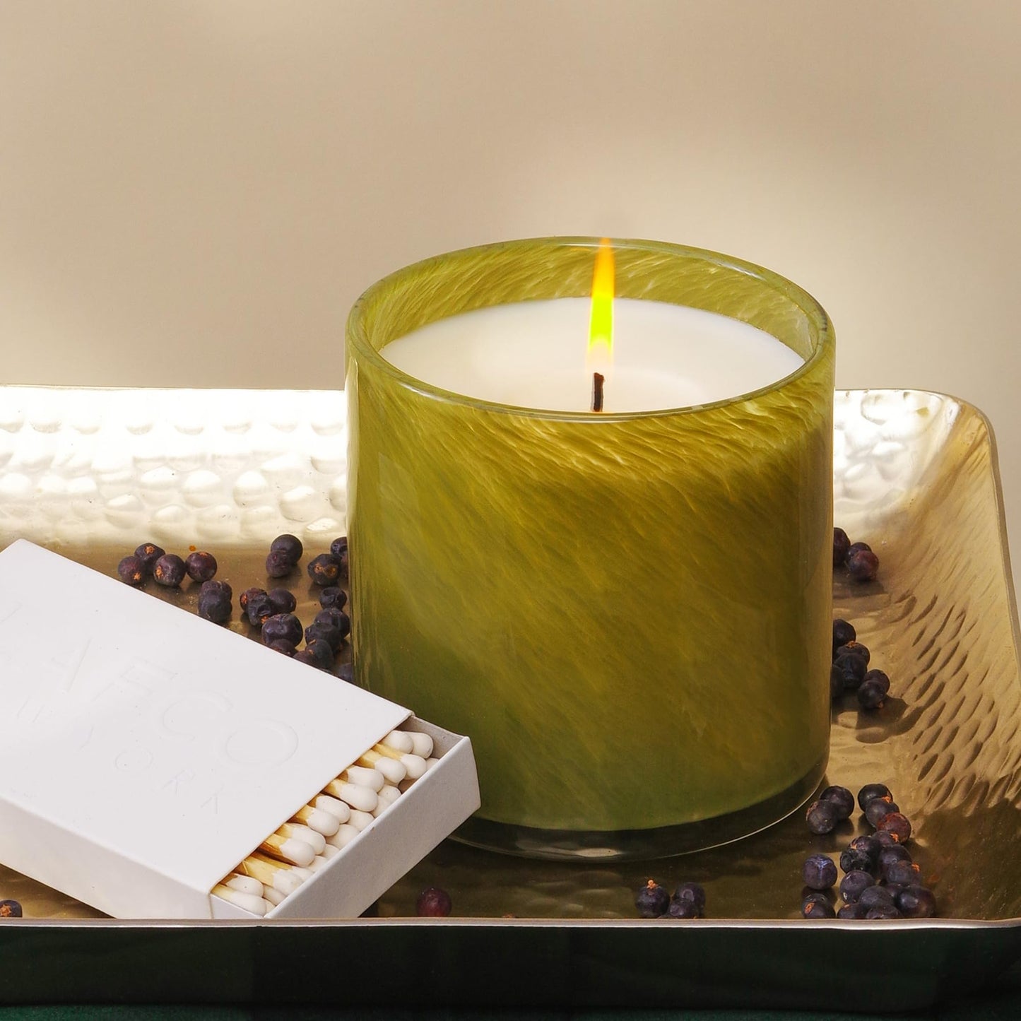 LAFCO New York Signature Candle: Sage & Walnut – 15.5 oz, 90-Hour Burn