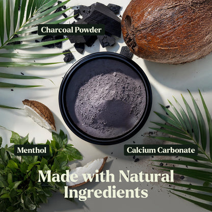 Lagunamoon Activated Charcoal Teeth Whitening Powder 50g – Coconut Charcoal, Safe for Gums