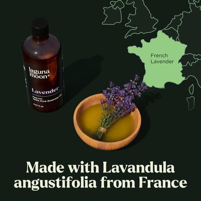 Lagunamoon Lavender Essential Oil – Pure 150ml for Diffusers, Aromatherapy & Candles