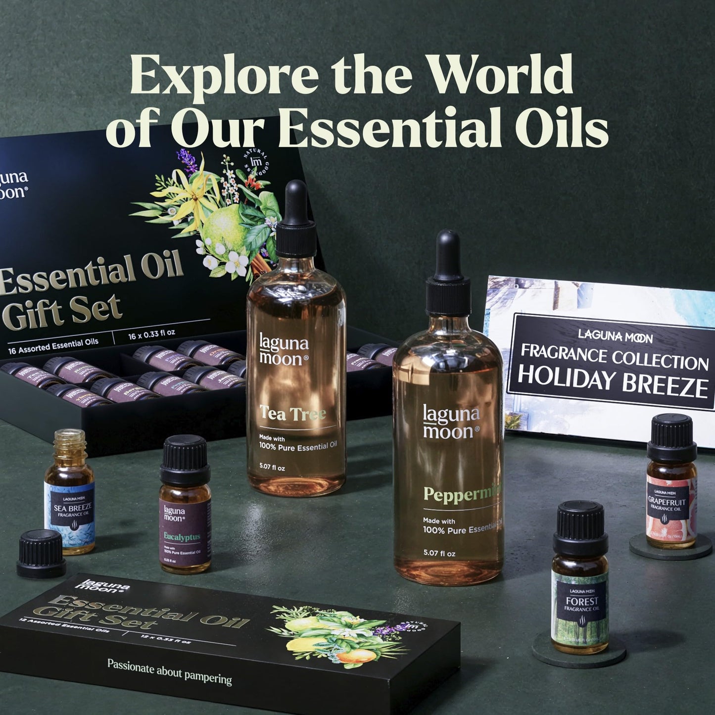 Lagunamoon Australian Tea Tree Essential Oil 150ml – XXL Bottle for Candle Making & Aromatherapy