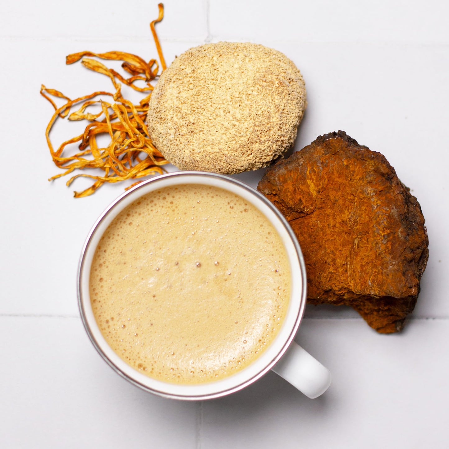 Laird Superfood Organic Performance Mushroom Blend – Chaga, Cordyceps, Lion's Mane & Maitake (3.17 oz)