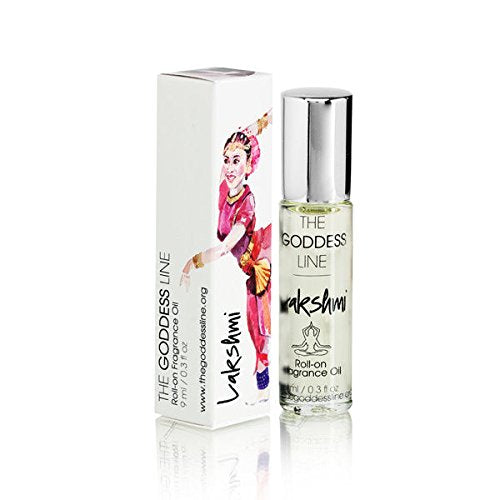 Lakshmi Fragrance – Goddess of Wealth & Abundance | Unisex 0.33 oz Roll-On Perfume