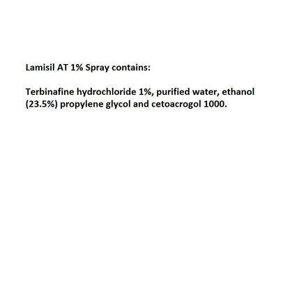 Lamisil 1% Spray 15ml – Fast, Non-Greasy Relief for Athlete's Foot (Between Toes)