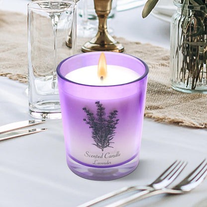 Lamway Lavender Soy Candle 8 oz — Aromatherapy, 45h Burn, Gift for Her