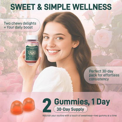 LanranBee Premium Feminine Balance Gummies – Women’s Health, Immune Support, Vegan, Gluten-Free & Halal