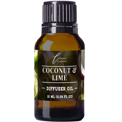 LaPew Coconut & Lime Diffuser Oil – Luxury Fragrance for Diffusers (10 mL)