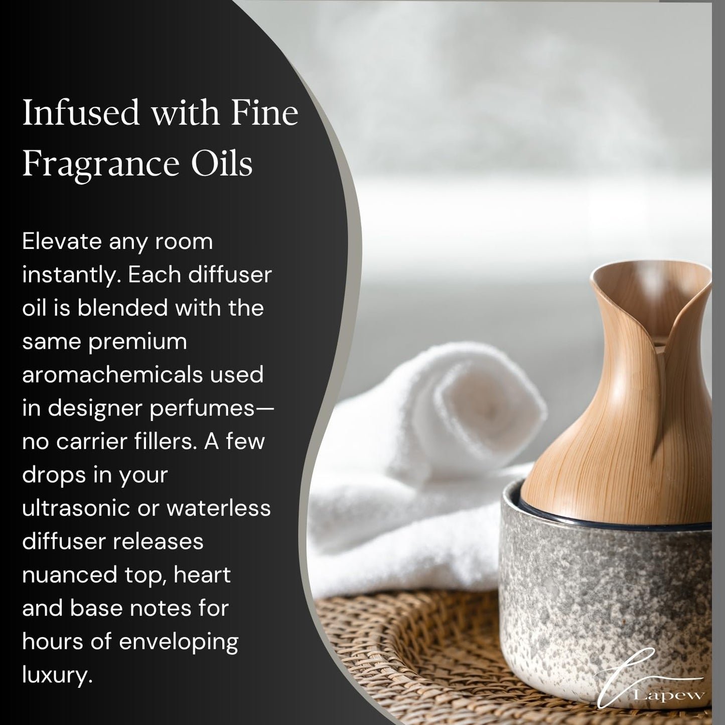 LaPew Coconut & Lime Diffuser Oil – Luxury Fragrance for Diffusers (10 mL)