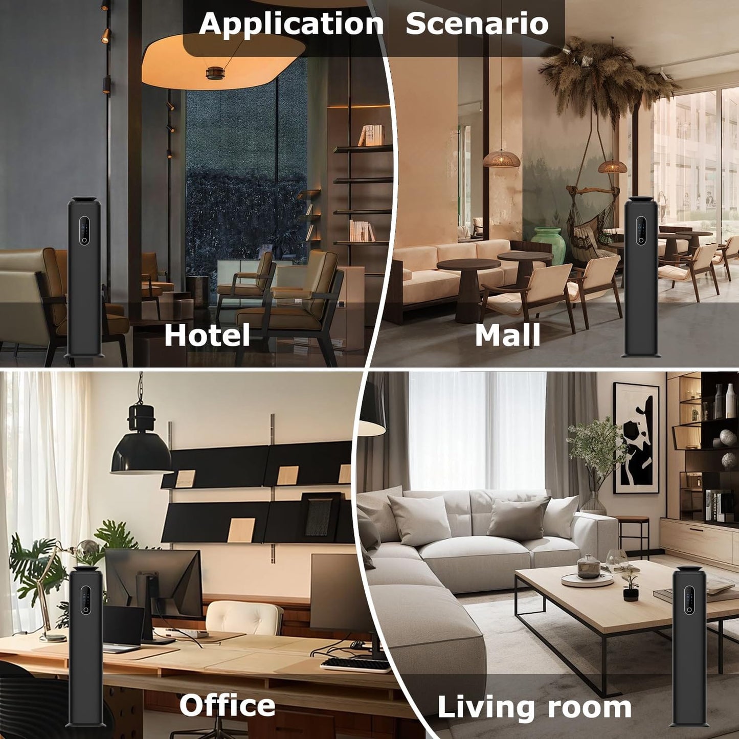 1000ml Tower Hotel Scent Diffuser with WiFi App Control – Up to 10,000 sq ft