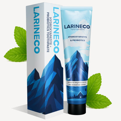Larineco Nano Hydroxyapatite Toothpaste – Sulfate-Free Enamel Care (4oz) for Sensitive Teeth