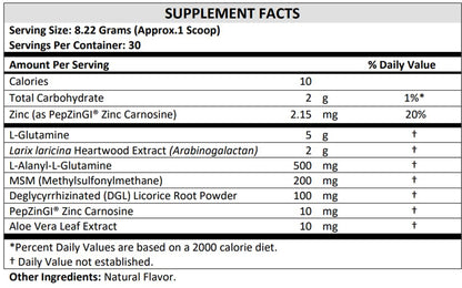 Healthy Gut Vegan Formula with L-Glutamine – Supports Gut Health & Immunity