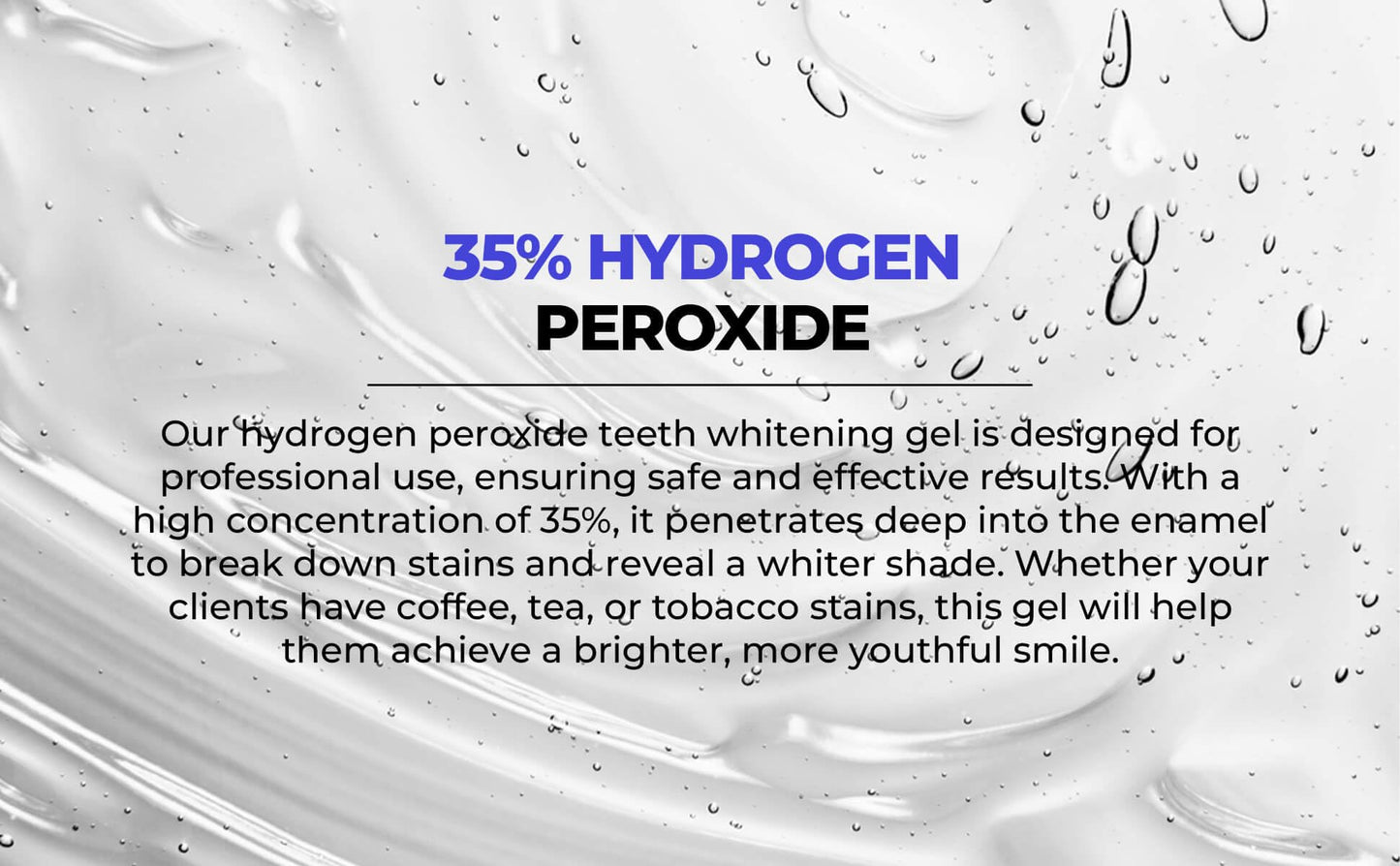 LaserGlow 35% Hydrogen Peroxide Teeth Whitening Gel – Syringe