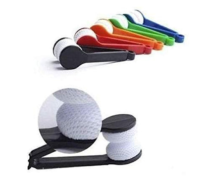 LASSUM 5 Pcs Mini Eyeglasses Cleaner Clips – Microfiber Spectacles Cleaning Tool
