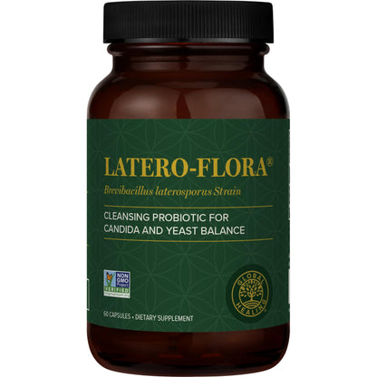 Latero-Flora Probiotic 60 Count by Global Healing Center