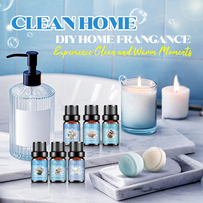 Clean Essential Oils for Laundry & Home Diffuser | Fresh Linen, Fresh Cotton