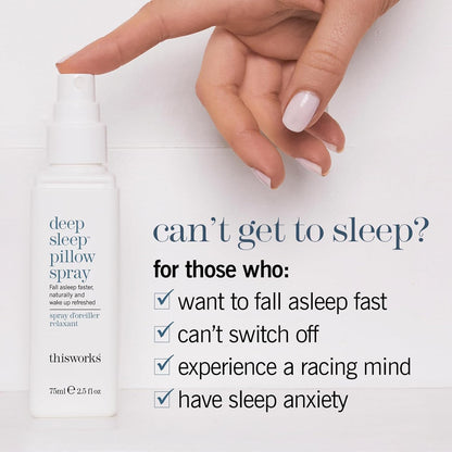 This Works Deep Sleep Pillow Talk Set – Lavender & Vetivert Duo