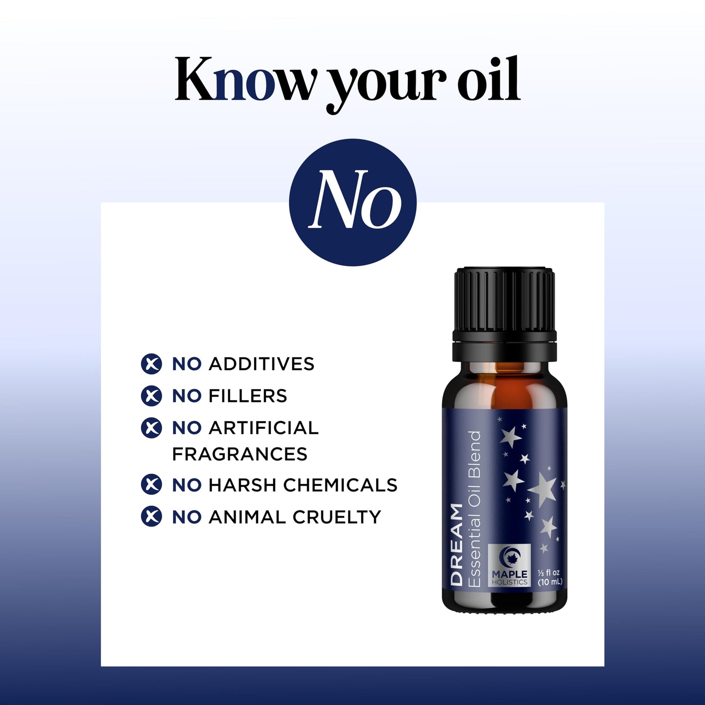 Sleep Essential Oil Blend for Diffuser | Dream Essential Oils – Lavender, Chamomile, Clary Sage & Ylang-Ylang (10mL)